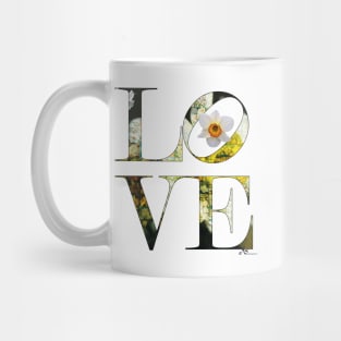 LOVE Letters March Birth Month Flower Narcissus Mug